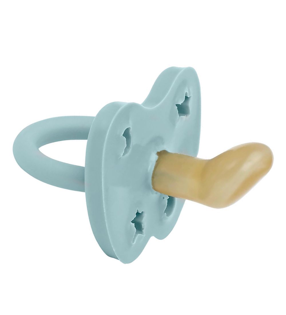 Hevea Sut - 0-3 mdr. - Naturgummi - Baby Blue m. Ænder