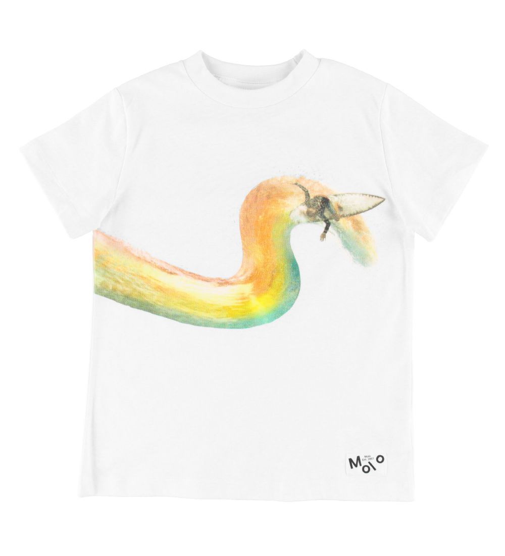 Molo T-shirt - Road - Rainbow Surf
