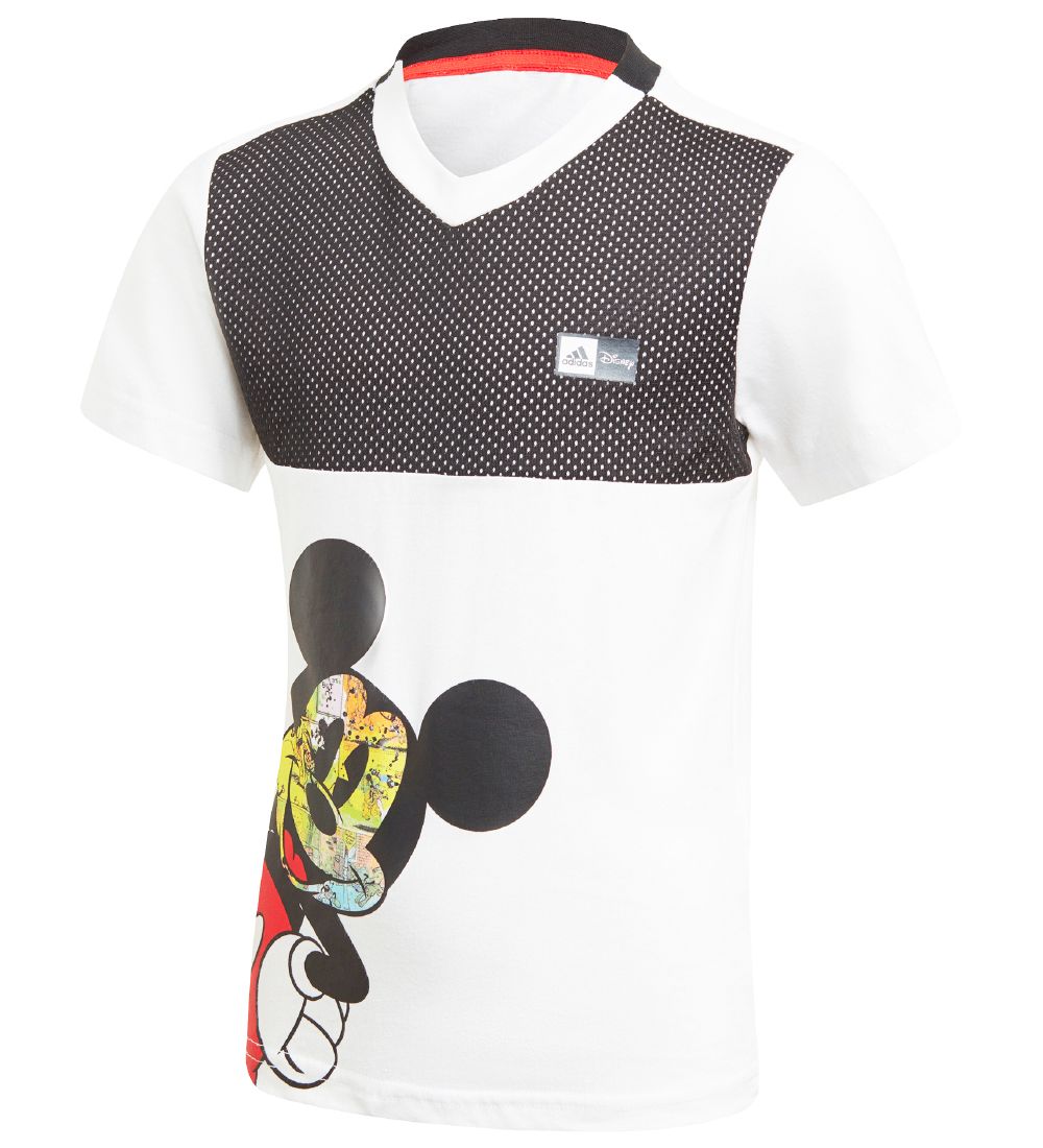 adidas Performance Træningssæt - Disney - Sort/Hvid/Rød