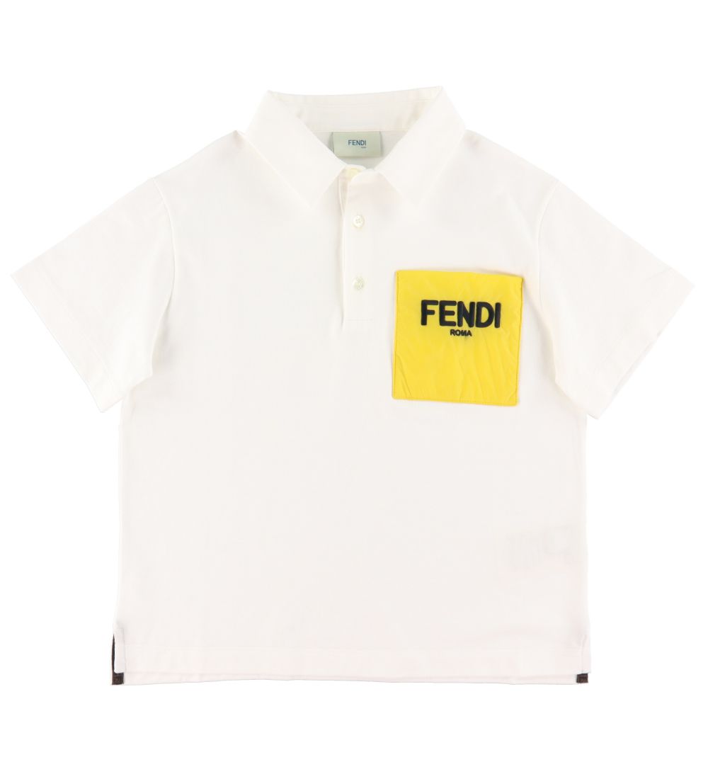 Fendi Polo - Hvid m. Logo