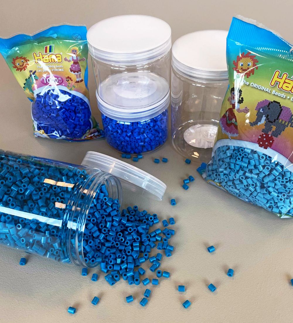 Kids-world Plastikbøtte m. Skruelåg - 12-pak  - 0,25l