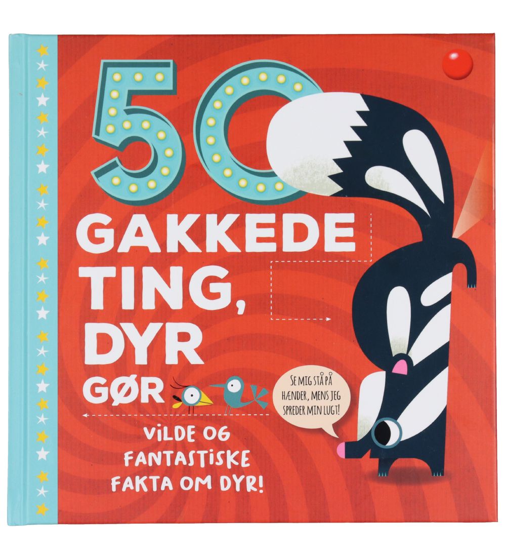 Forlaget Bolden Bog - 50 Gakkede Ting, Dyr Gør - Dansk