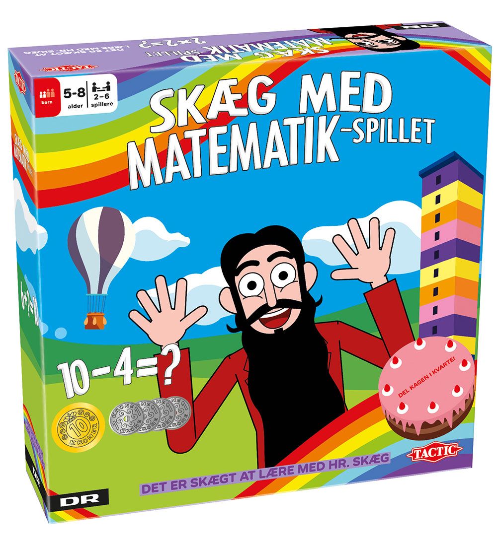 TACTIC Brtspil - Skg Med Matematik-Spillet