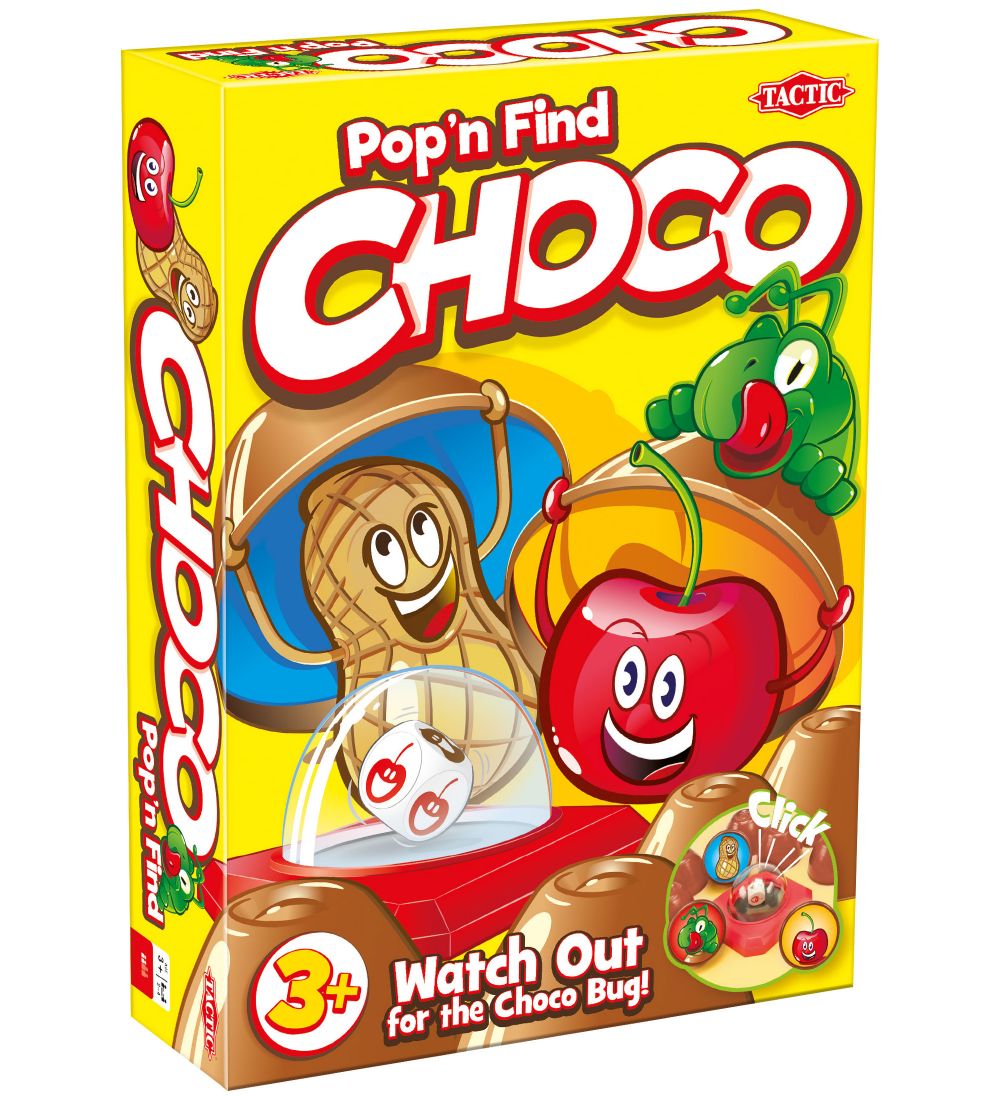TACTIC Brtspil - Pop'N'Find - Choco