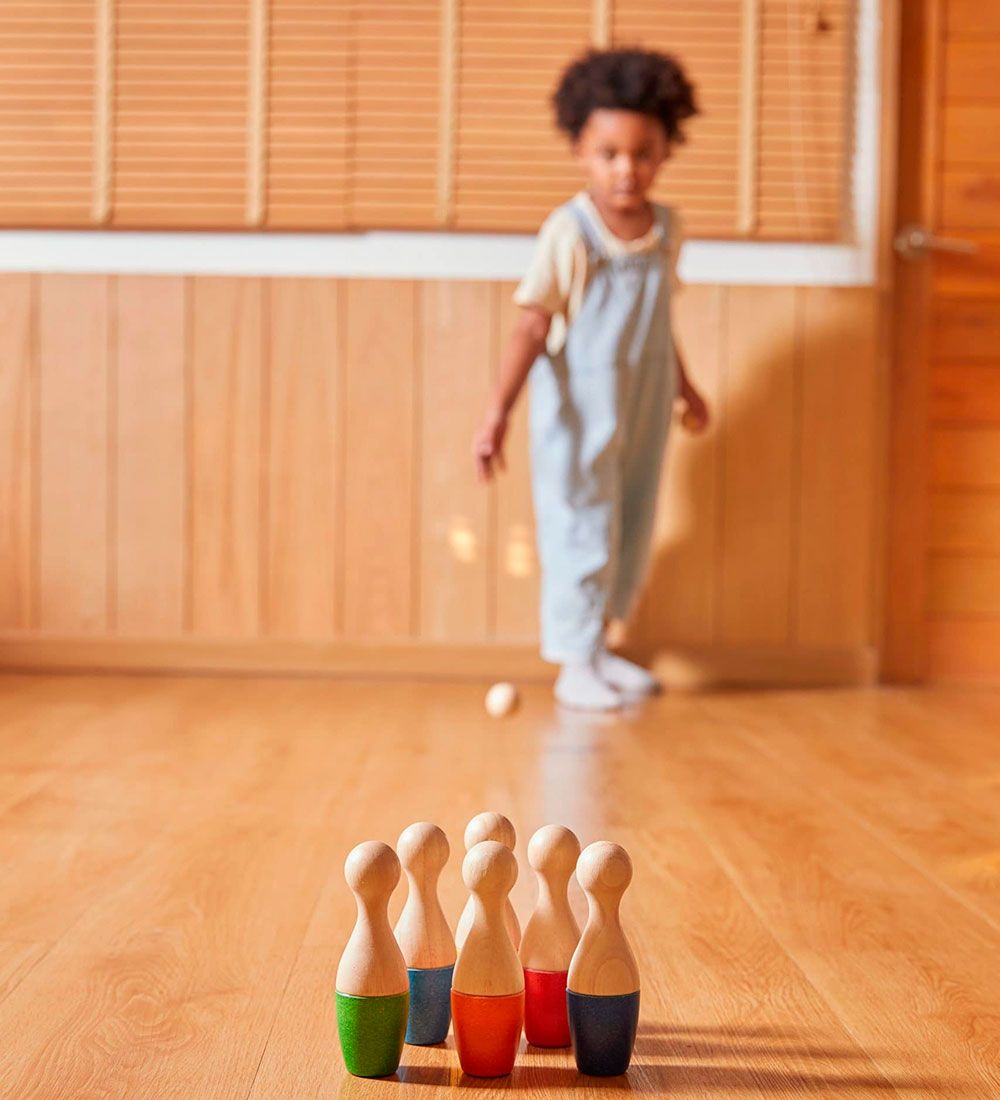 PlanToys Bowling-Sæt - Træ