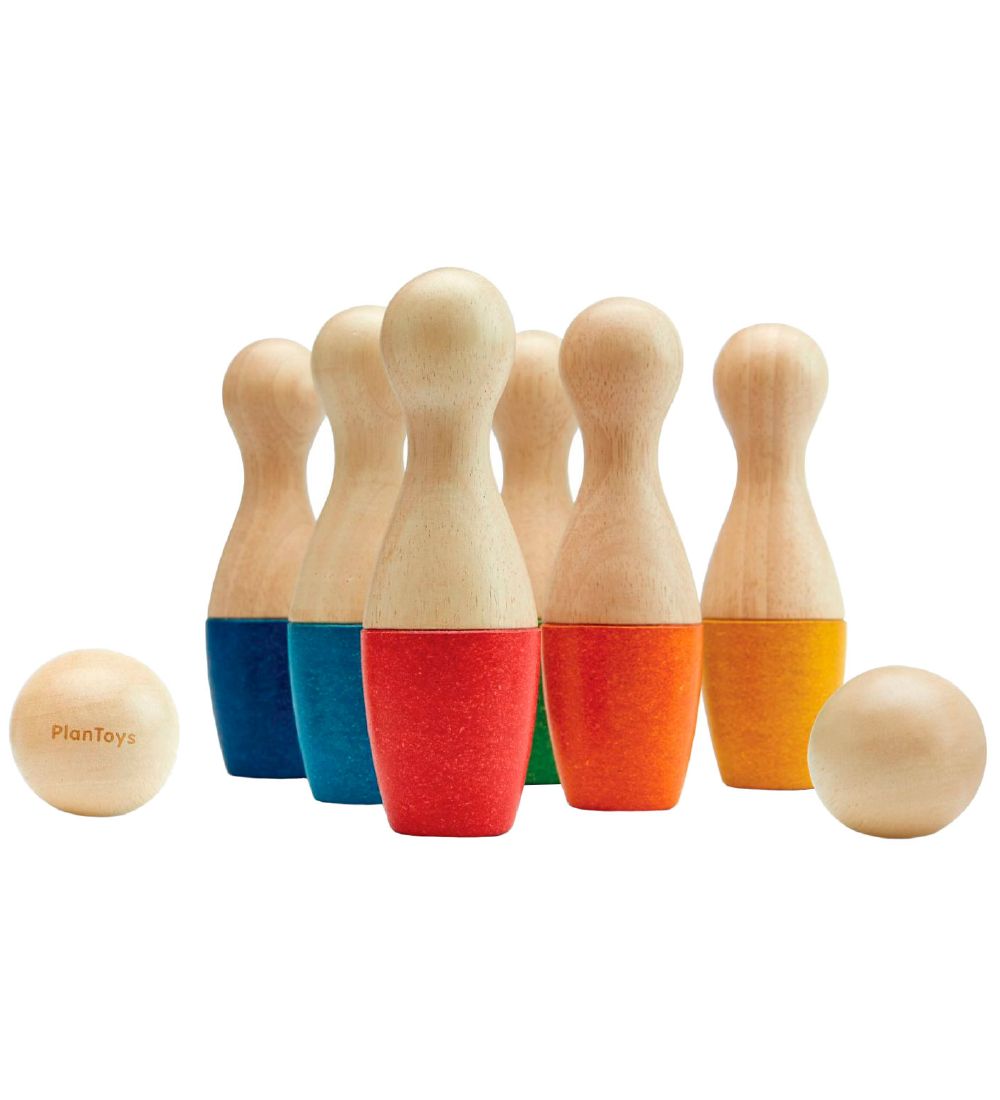 PlanToys Bowling-Sæt - Træ