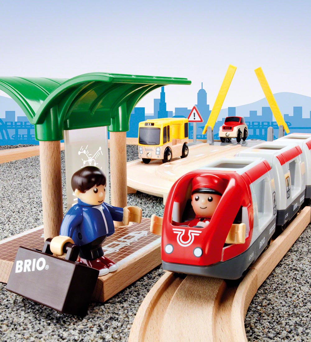 BRIO World Tog- & Vejbane Rejsesæt 33209