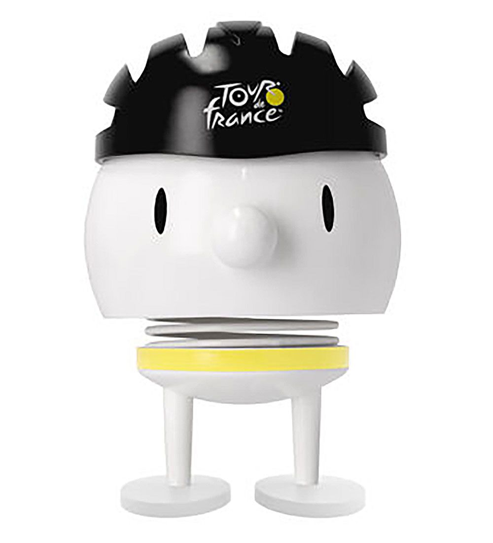 Hoptimist Medium Bumble - 10,5 cm - Tour De France - Hvid/Gul