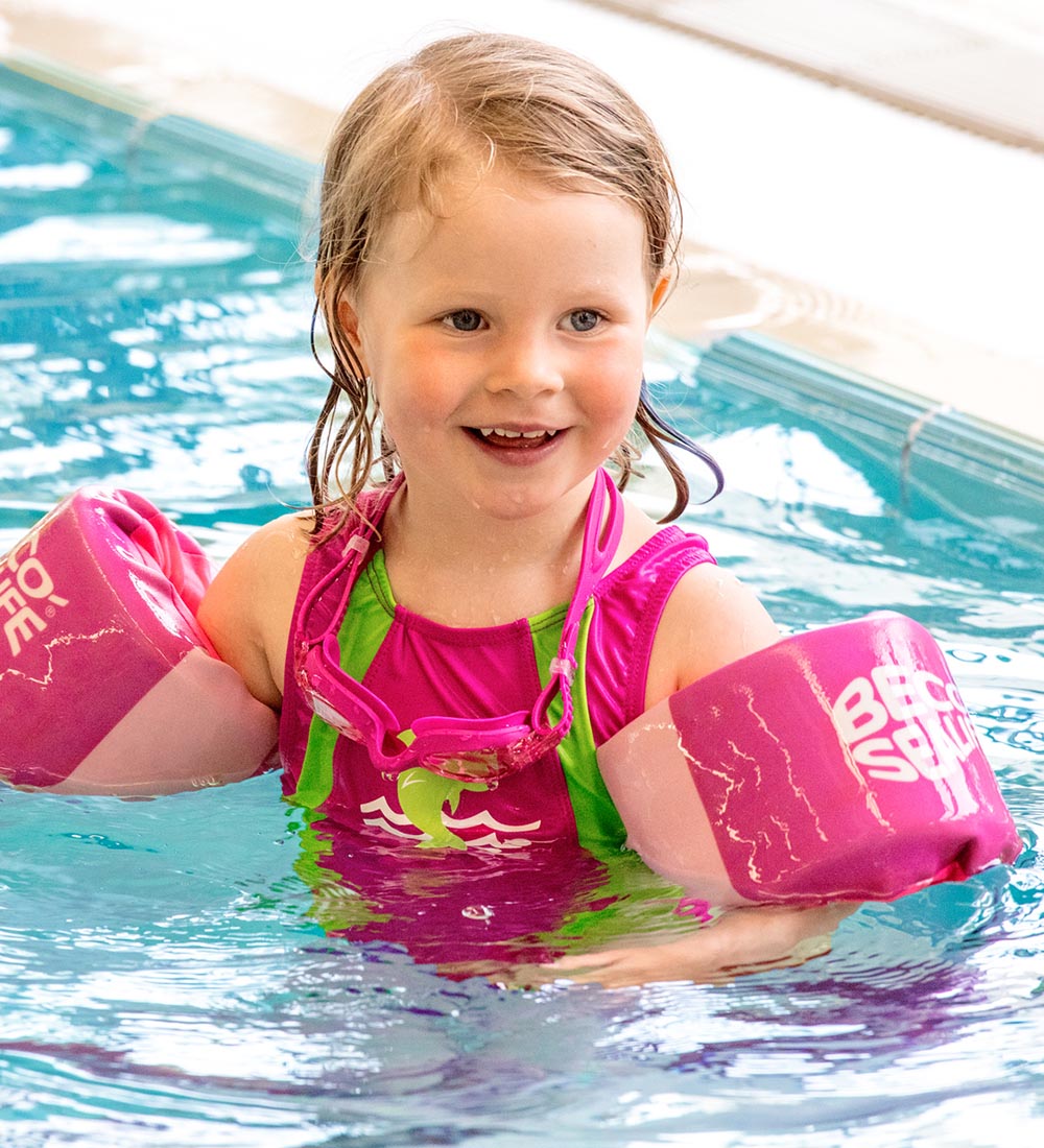 BECO Svømmevinger - Neopren - 15-30 Kg - Pink