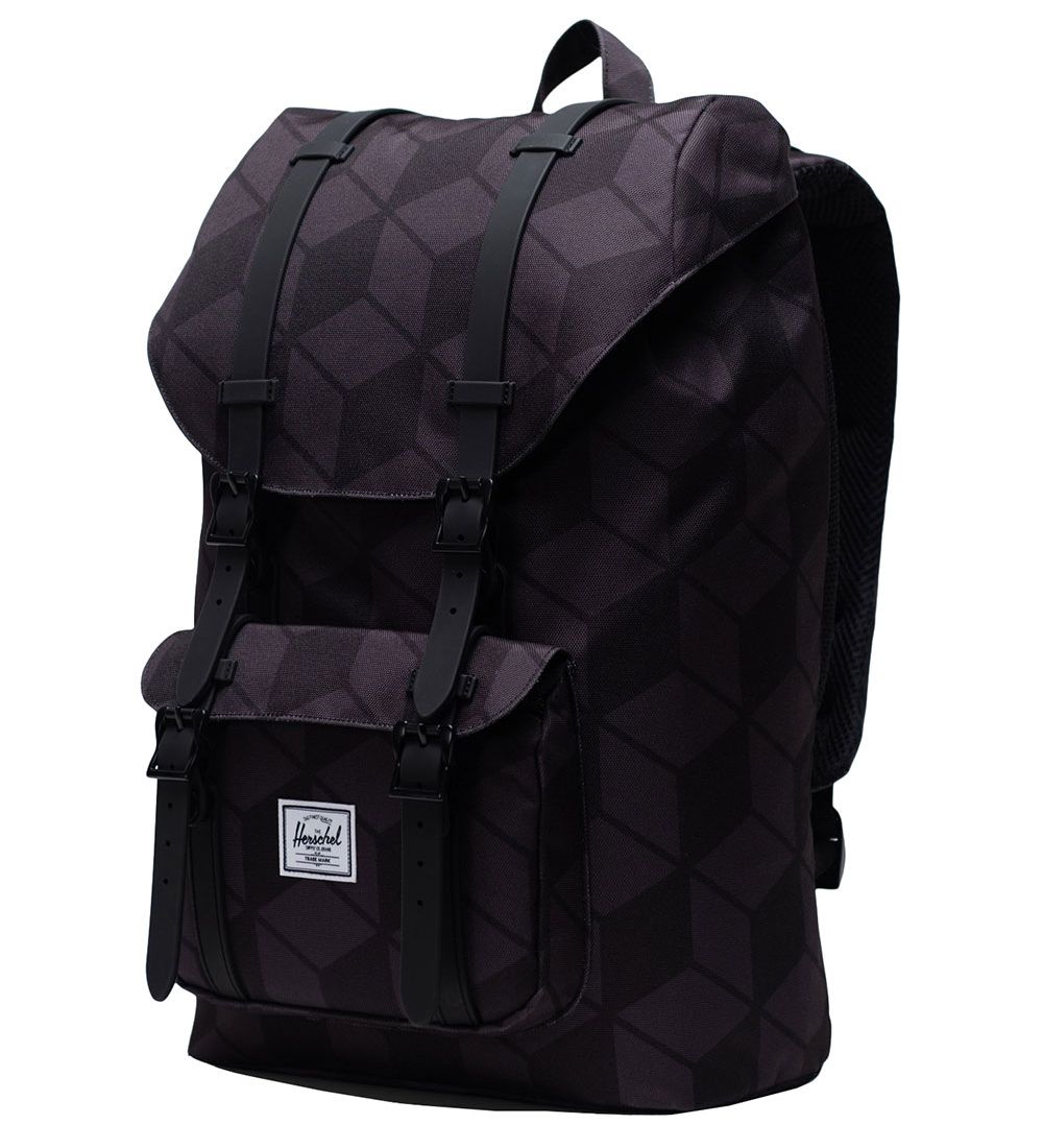 Herschel Rygsæk - Little America Mid-Volume - Optic Check Black