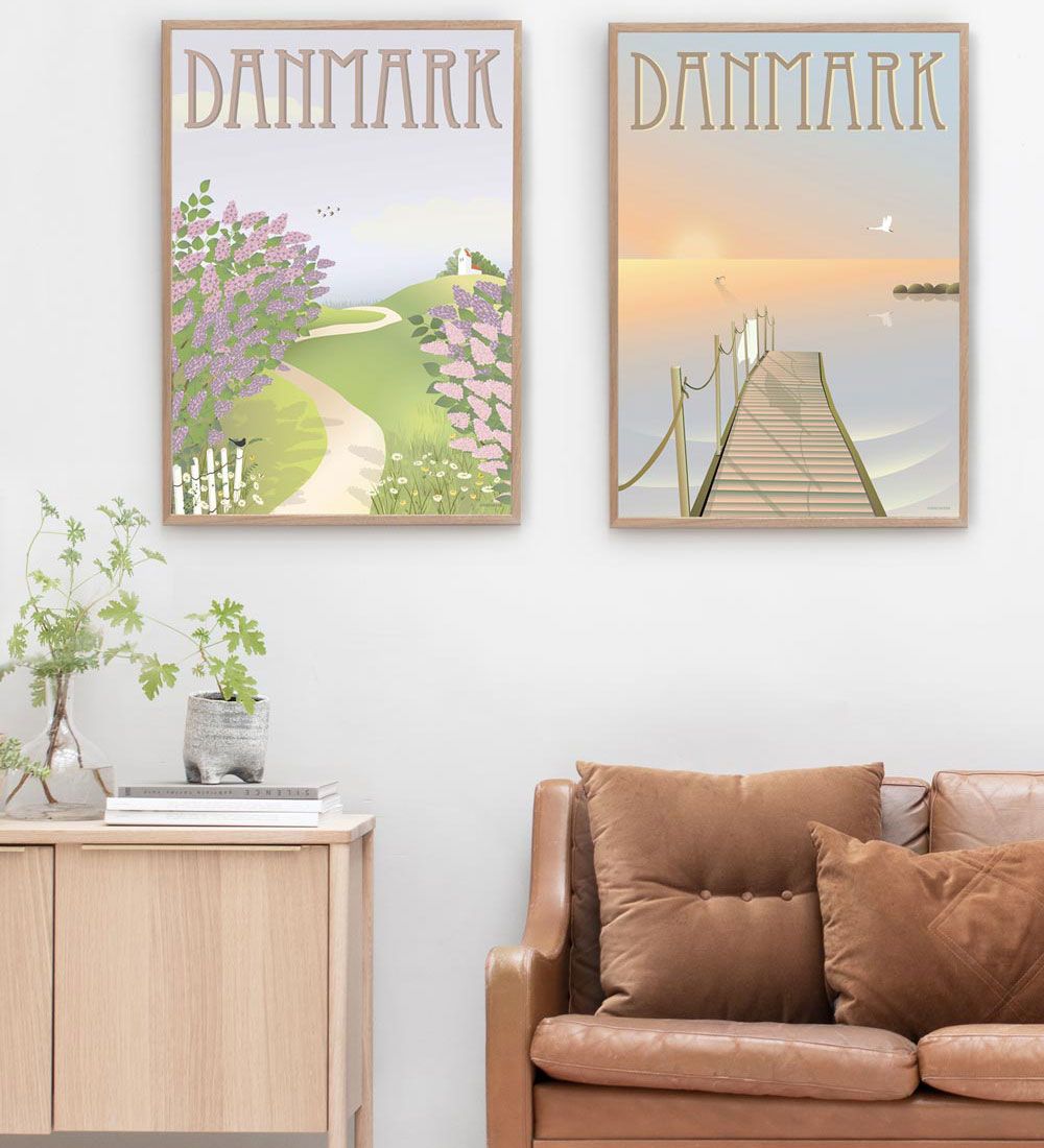 Vissevasse Plakat - 50x70 - Badebroen