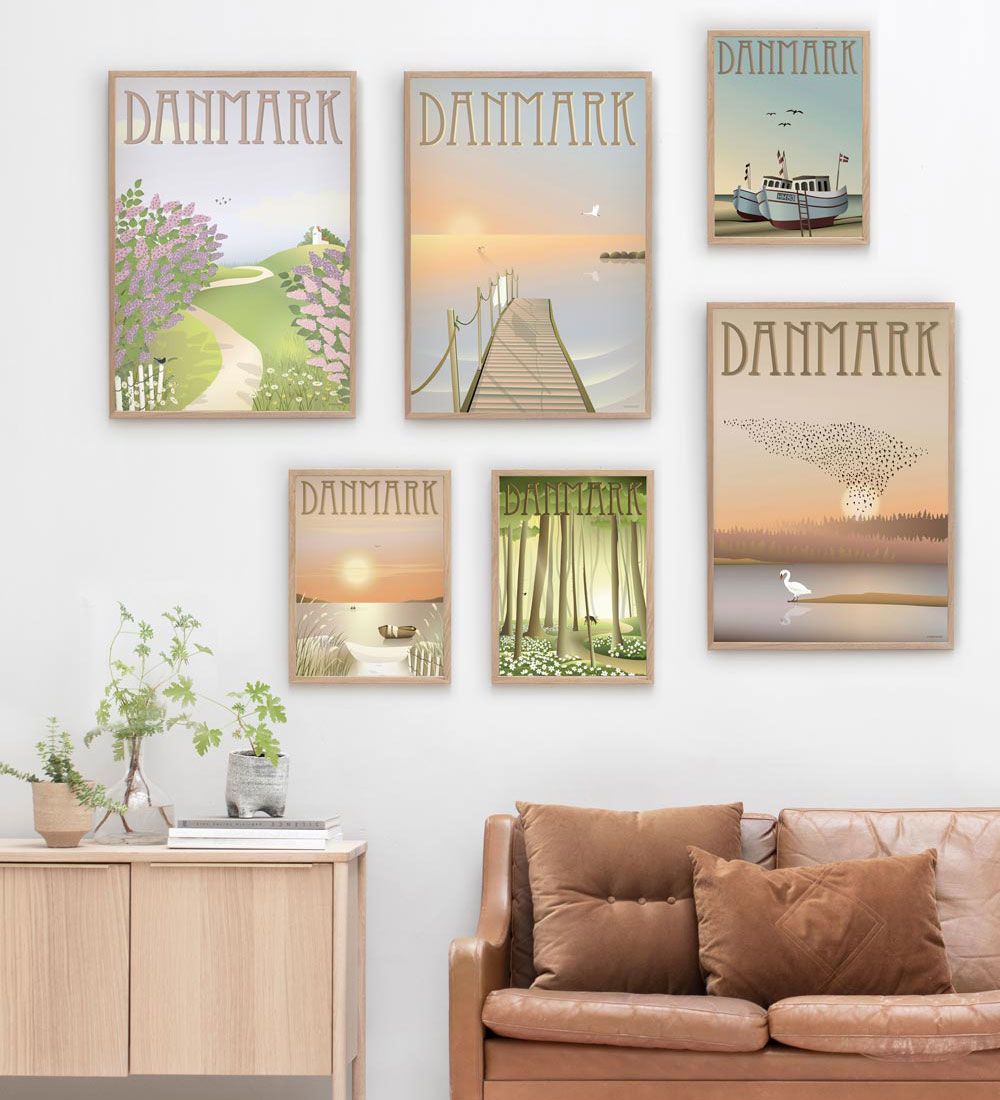 Vissevasse Plakat - 50x70 - Badebroen