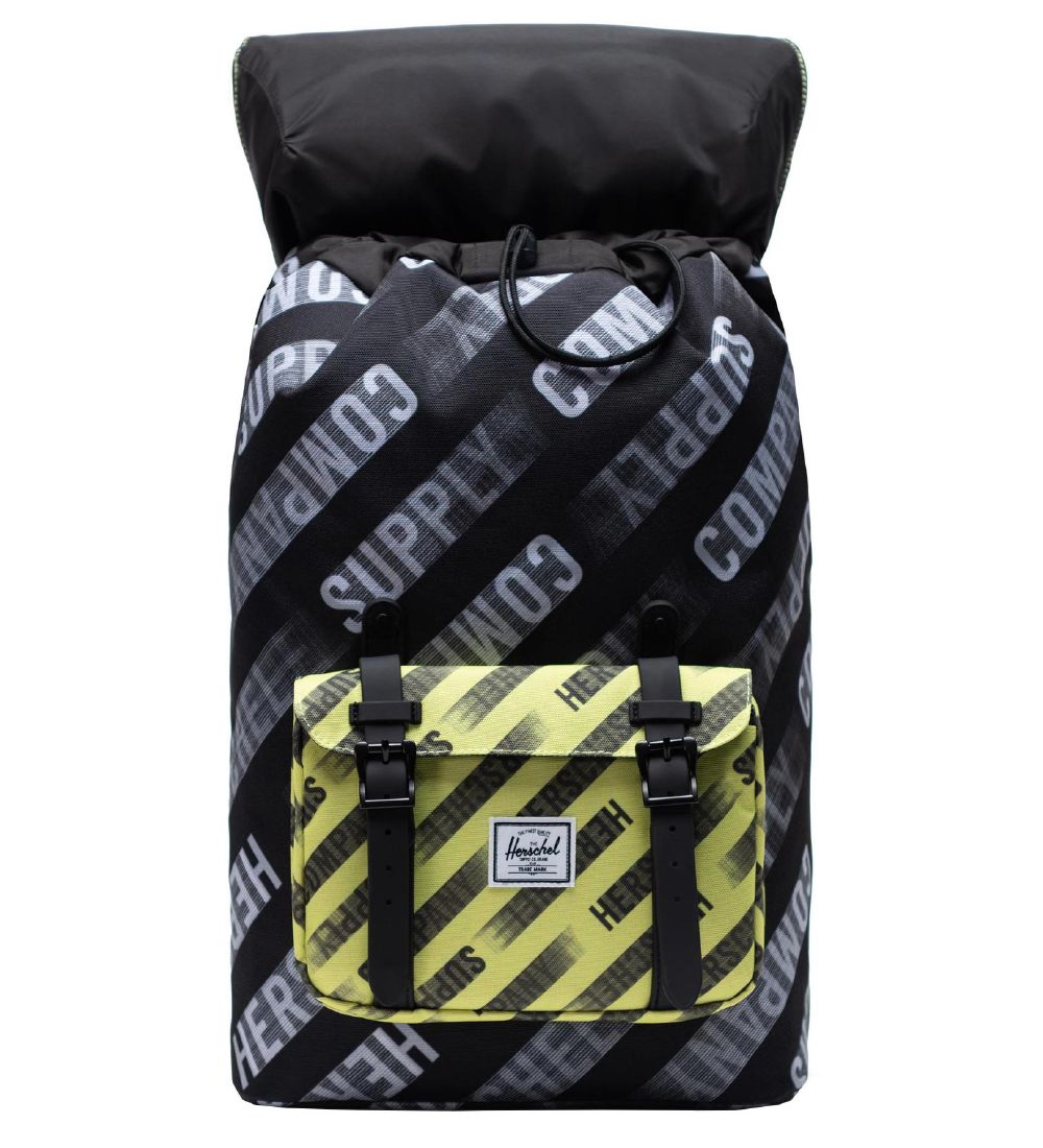 Herschel Rygsæk - Little America Mid Volume - Neon Grid Highligh