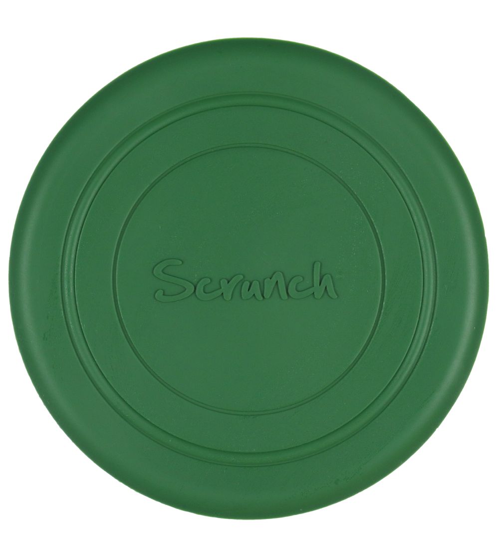 Scrunch Frisbee - Silikone - Ø 18 cm - Dark Moss Green