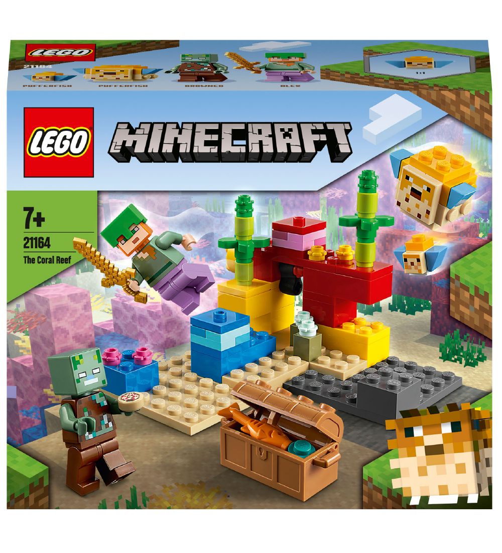 LEGO Minecraft - Koralrevet 21164 - 92 Dele