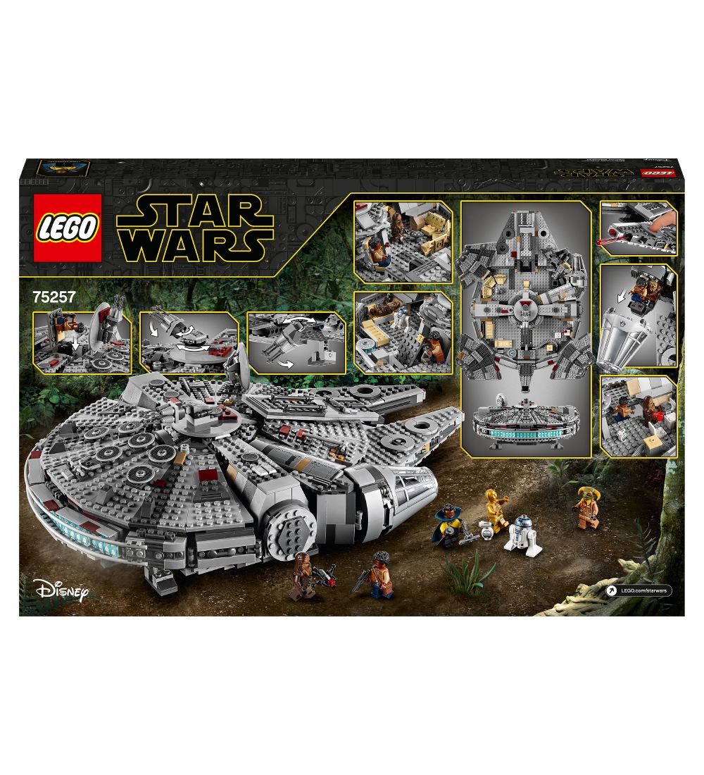 LEGO® Star Wars - Tusindårsfalken 75257 - 1353 Dele
