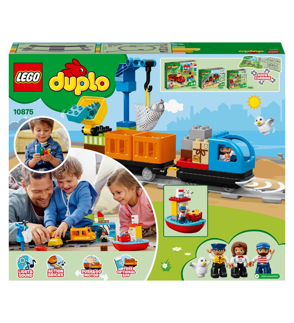 LEGO® DUPLO - Godstog 10875 - 105 Dele