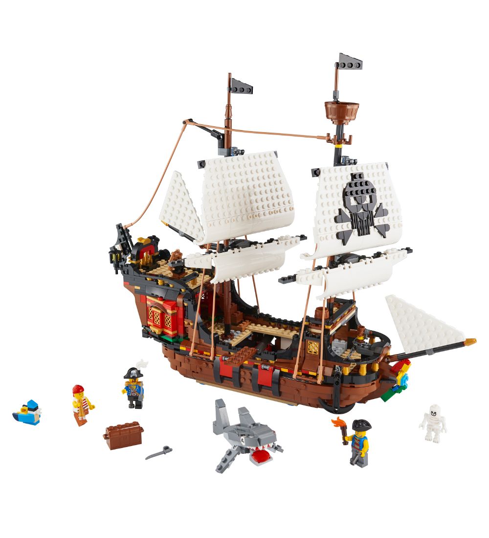 LEGO® Creator - Piratskib 31109 - 3-i-1 - 1264 Dele