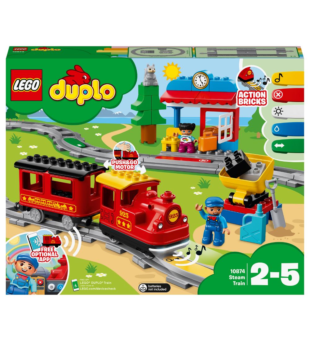 LEGO® DUPLO - Damptog 10874 - 59 Dele
