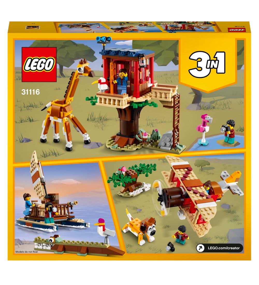 LEGO Creator - Safari-Trtophus 31116 - 3-i-1 - 510 Dele
