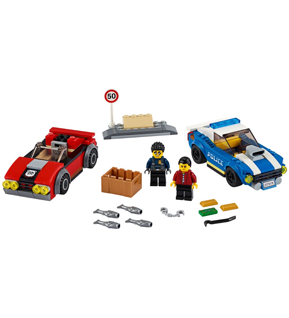 LEGO City - Anholdelse I Trafikken 60242 - 185 Dele