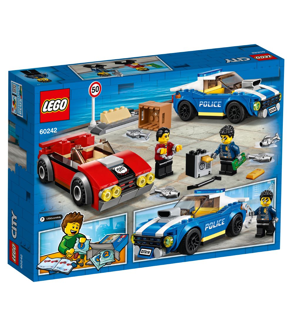 LEGO City - Anholdelse I Trafikken 60242 - 185 Dele