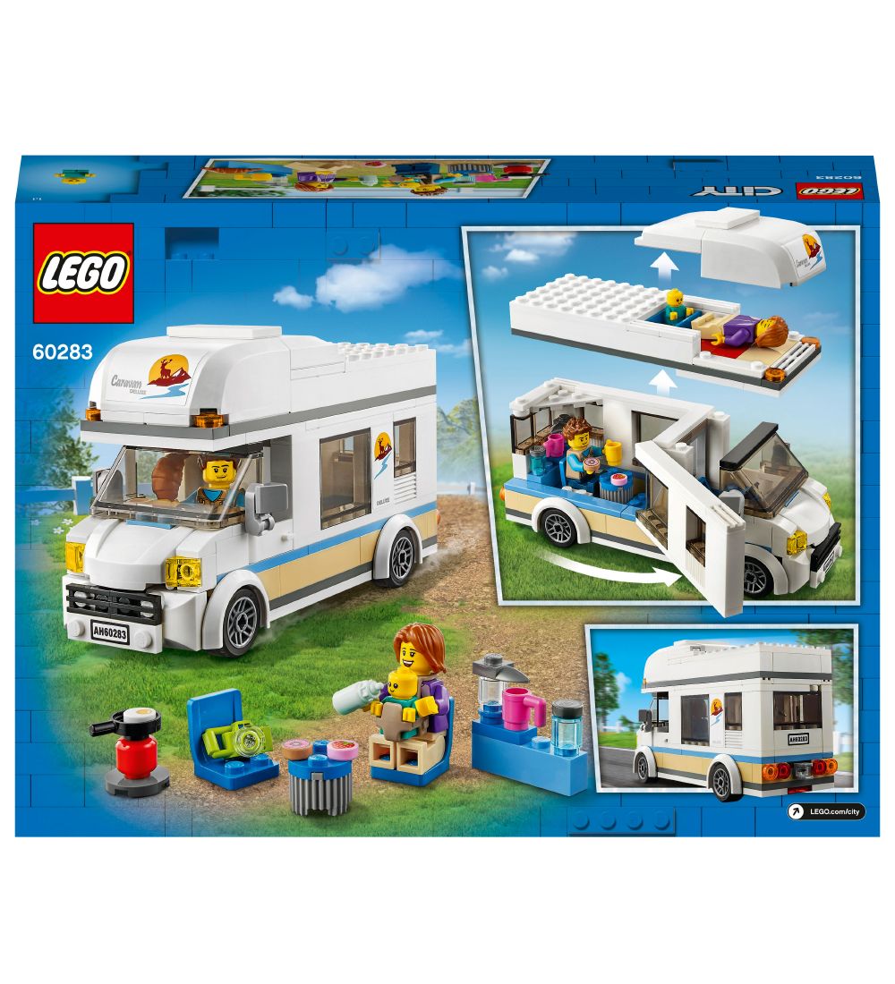 LEGO® City - Ferie-Autocamper 60283 - 190 Dele