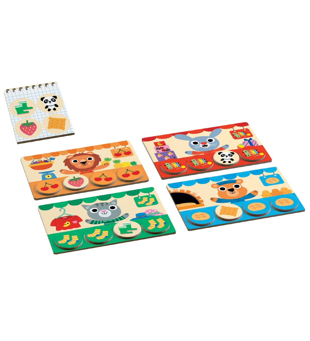 Djeco Banko - 16 stk. - Memo Shop