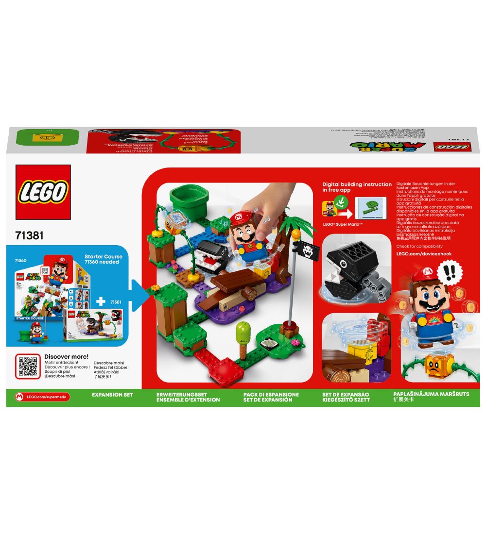LEGO Super Mario - Kædegnasker-Junglekamp - Udvidelsessæt 71381 
