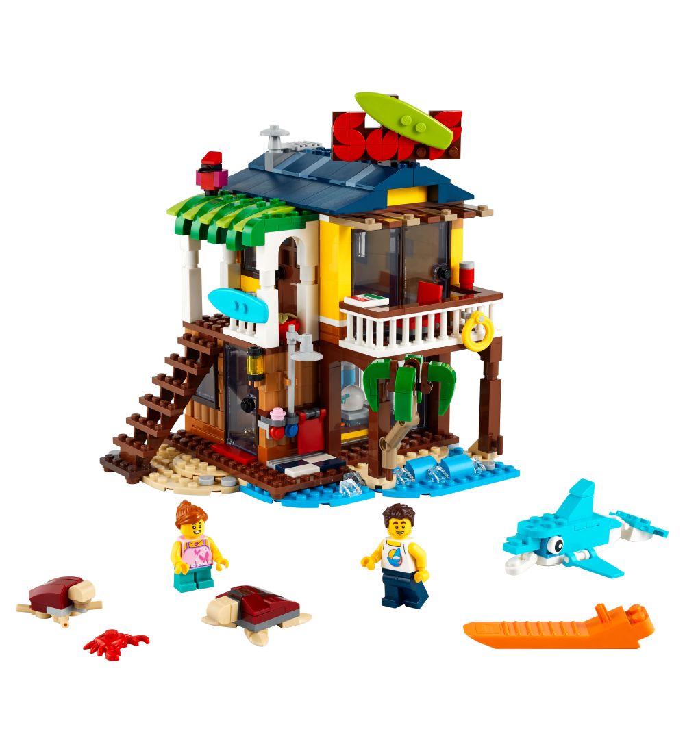 LEGO® Creator - Surfer-Strandhus 31118 - 3-i-1 - 564 Dele
