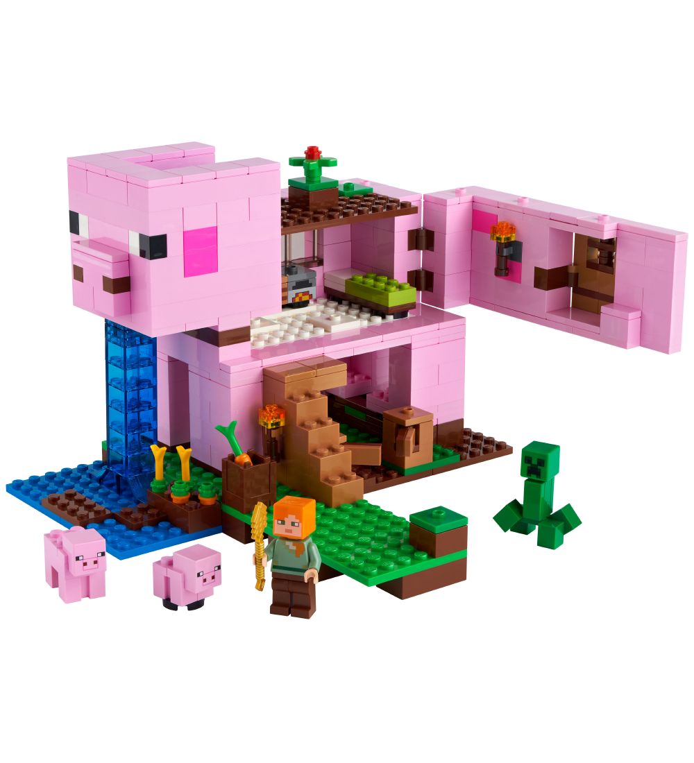 LEGO Minecraft - Grisehuset 21170 - 490 Dele