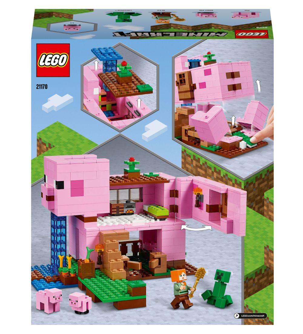 LEGO Minecraft - Grisehuset 21170 - 490 Dele