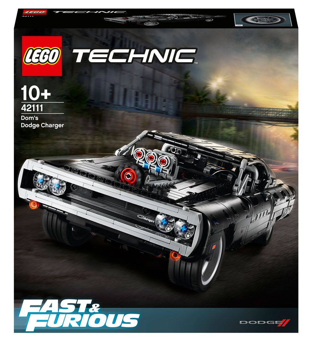 LEGO Technic - Doms Dodge Charger 42111 - 1077 Dele