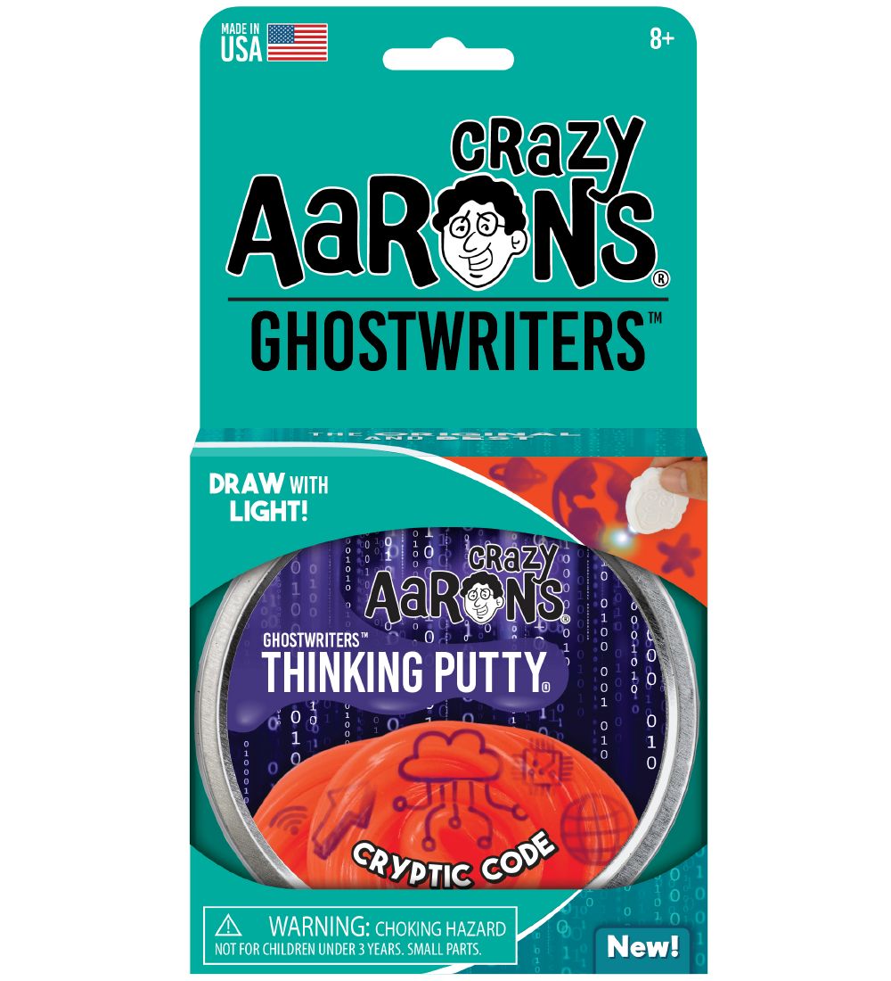 Crazy Aarons Putty Slim -  10 cm - Ghost Writer - Cryptic Code