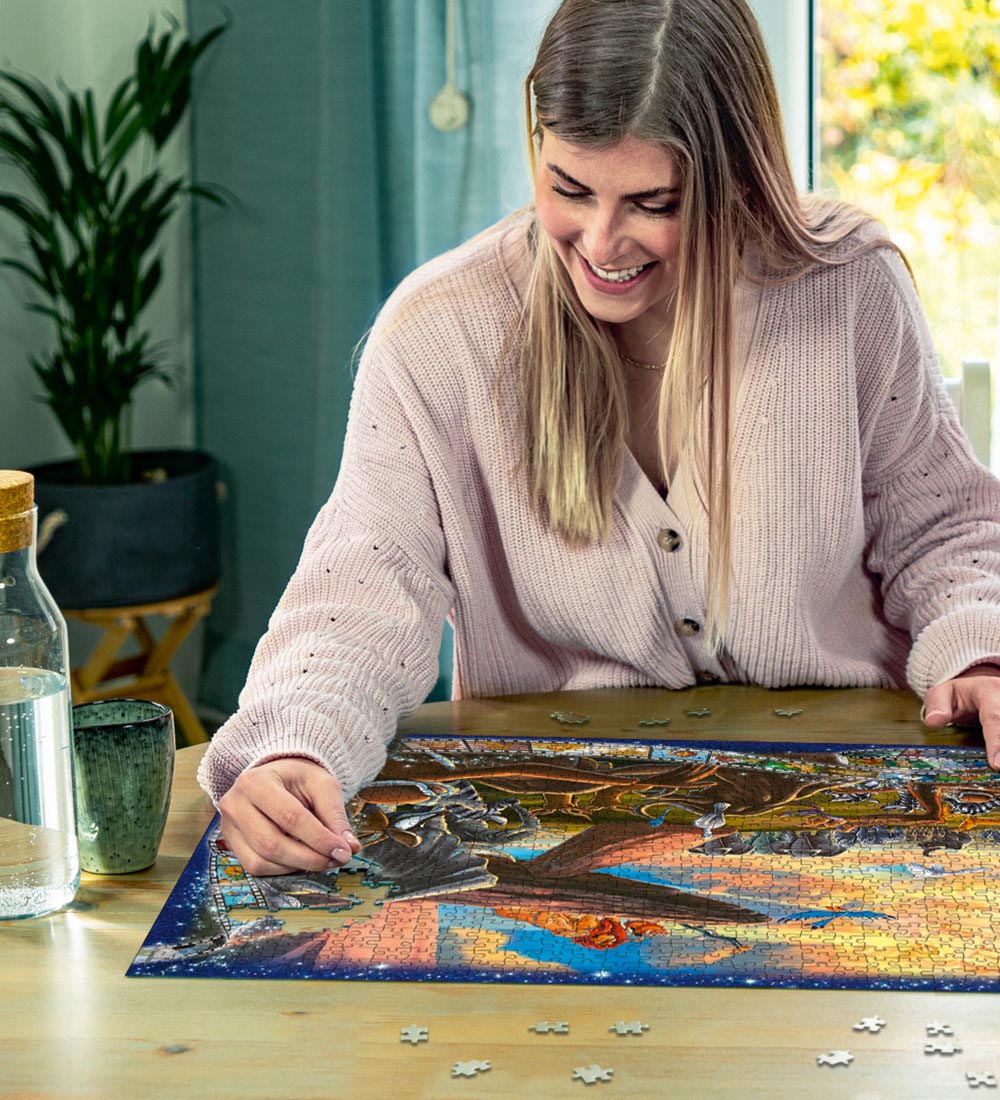 Ravensburger Puslespil - 1000 Brikker - The Lion King