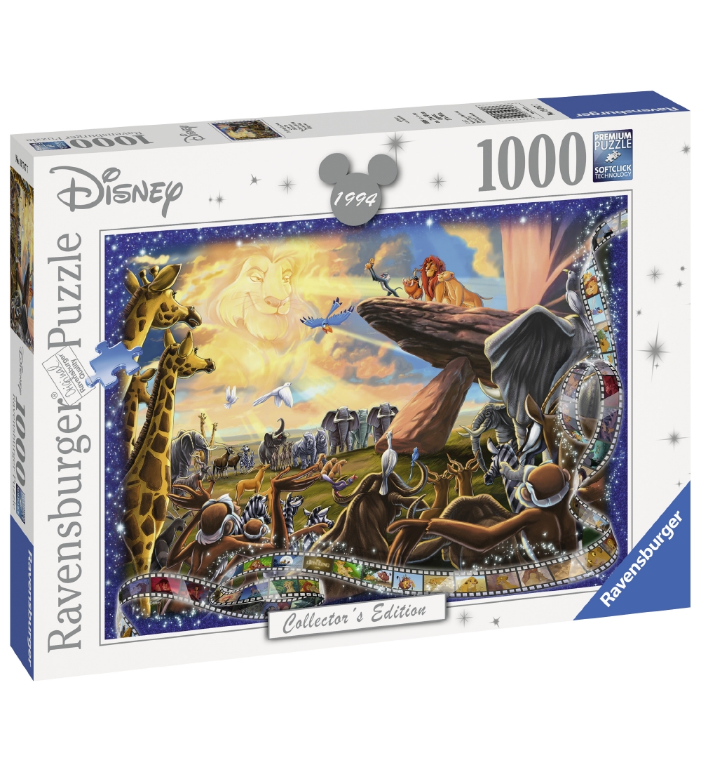 Ravensburger Puslespil - 1000 Brikker - The Lion King
