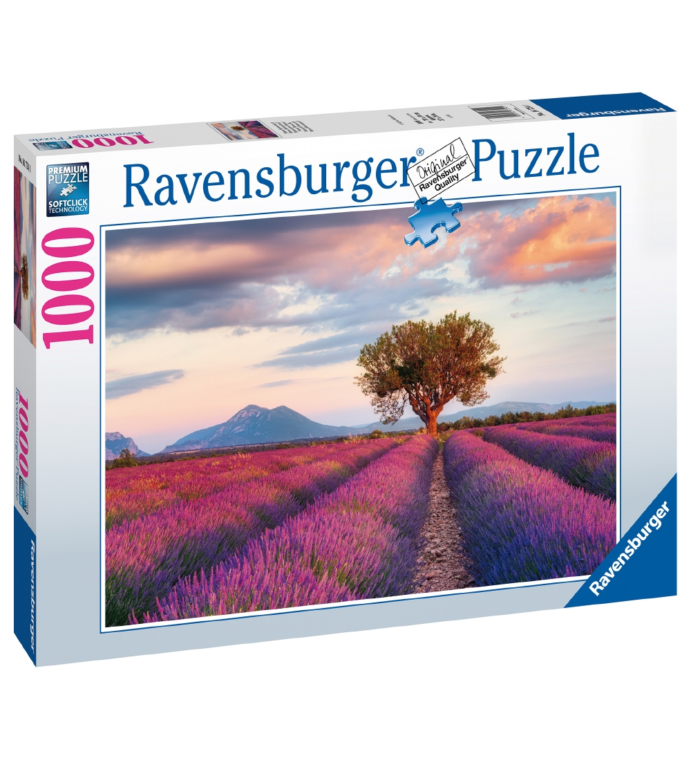 Ravensburger Puslespil - 1000 Brikker - Lavender Fields