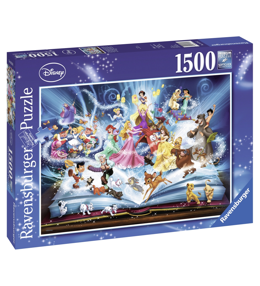 Ravensburger Puslespil - 1500 Brikker - Disney's Magical Storybo