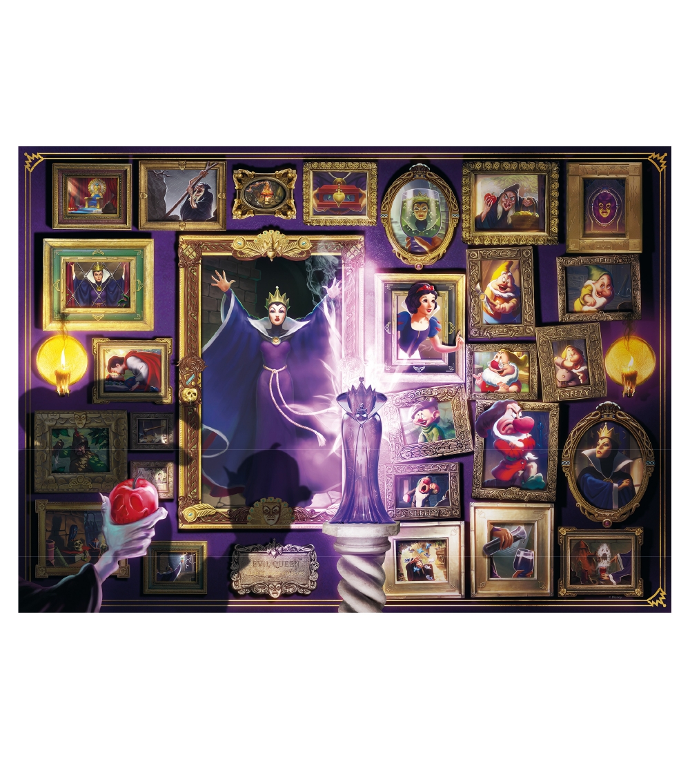 Ravensburger Puslespil - 1000 Brikker - Villainous Evil Queen
