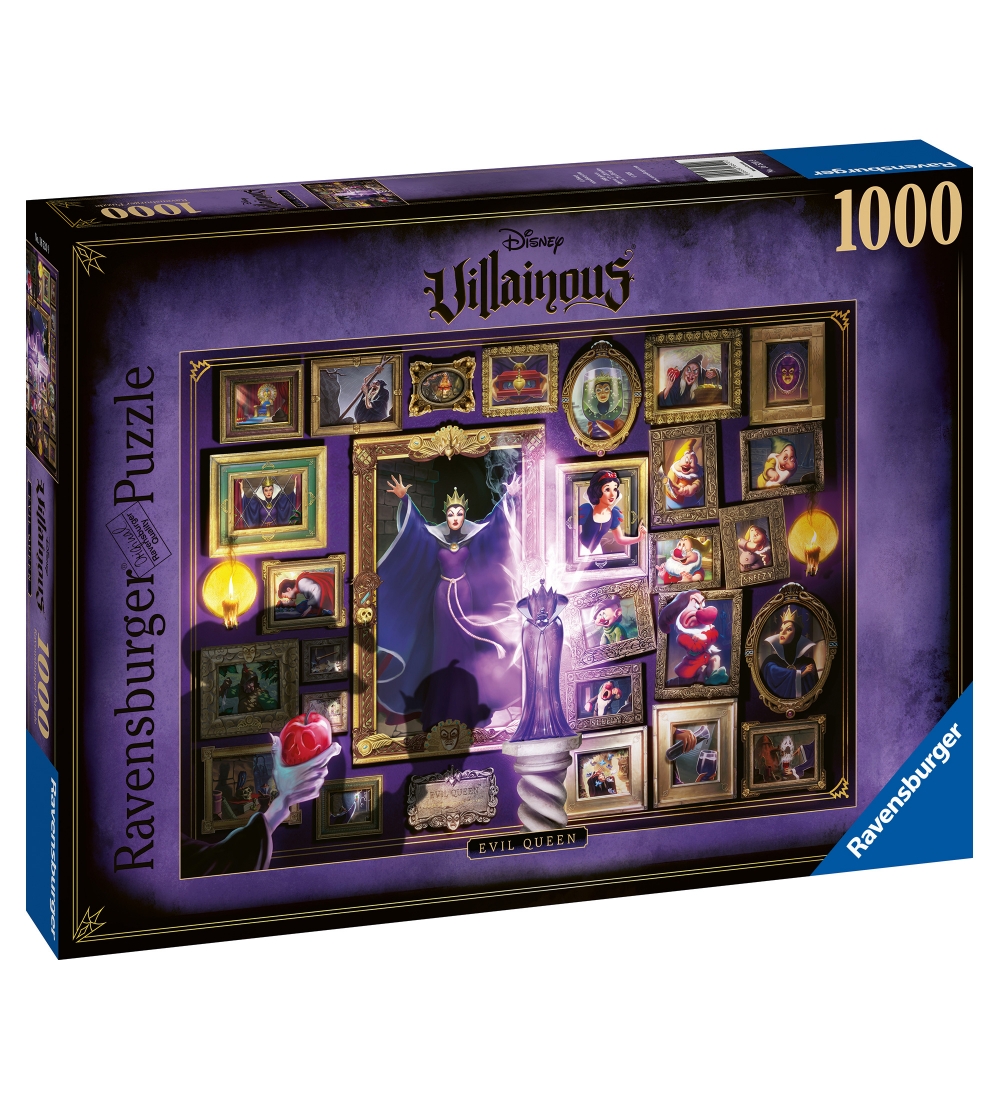 Ravensburger Puslespil - 1000 Brikker - Villainous Evil Queen