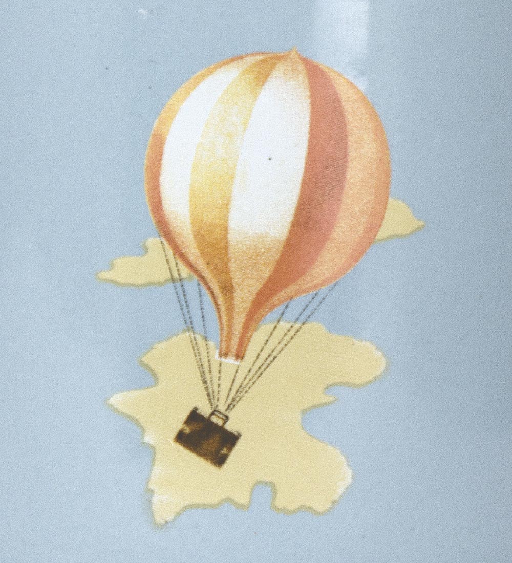 H.C. Andersen Krus - Luftballon - 350 ml - At Rejse Er At Leve