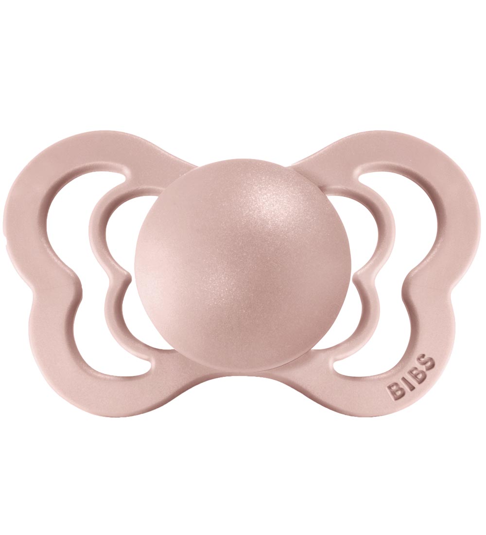 BIBS Couture Sutter - Str. 2 - 2-pak - Anatomisk - Ivory/Blush