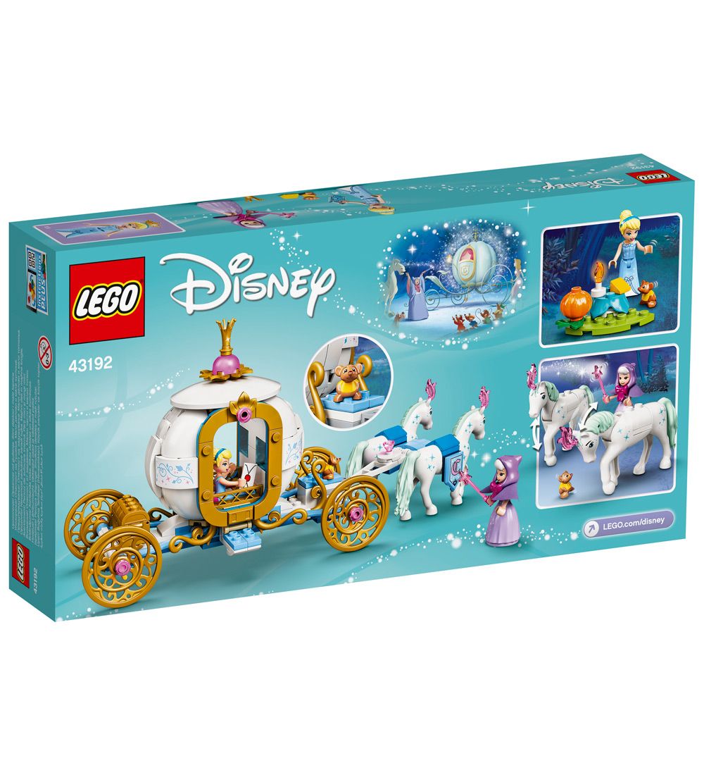 LEGO Disney Princess - Askepots Royale Karet 43192 - 237 Dele