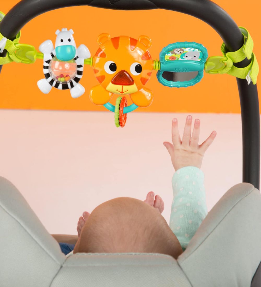 Bright Starts Barnevognskæde - Take Along Carrier Toy Bar