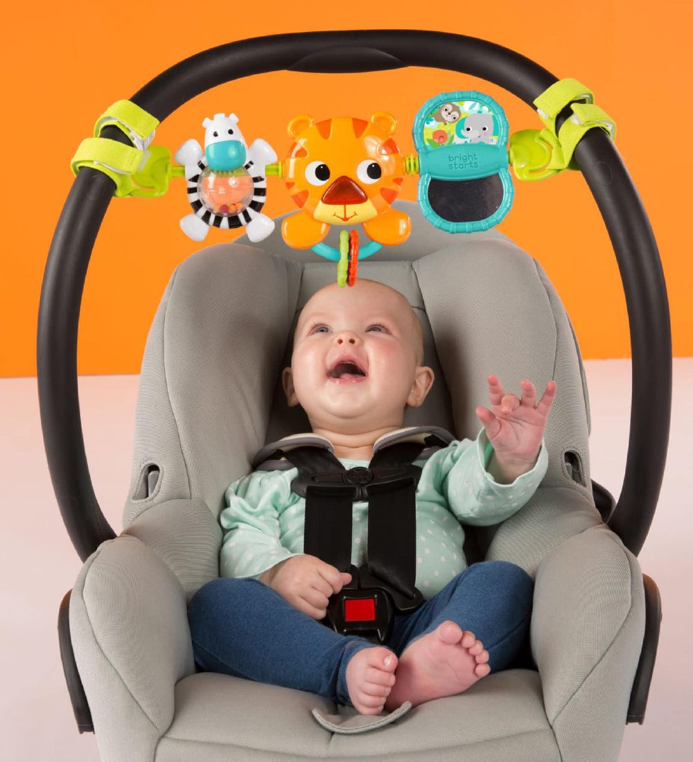 Bright Starts Barnevognskæde - Take Along Carrier Toy Bar