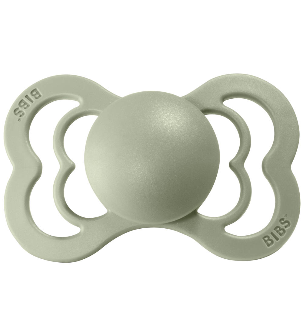 BIBS Couture Sutter - Str. 1 - 2-pak - Anatomisk - Ivory/Sage