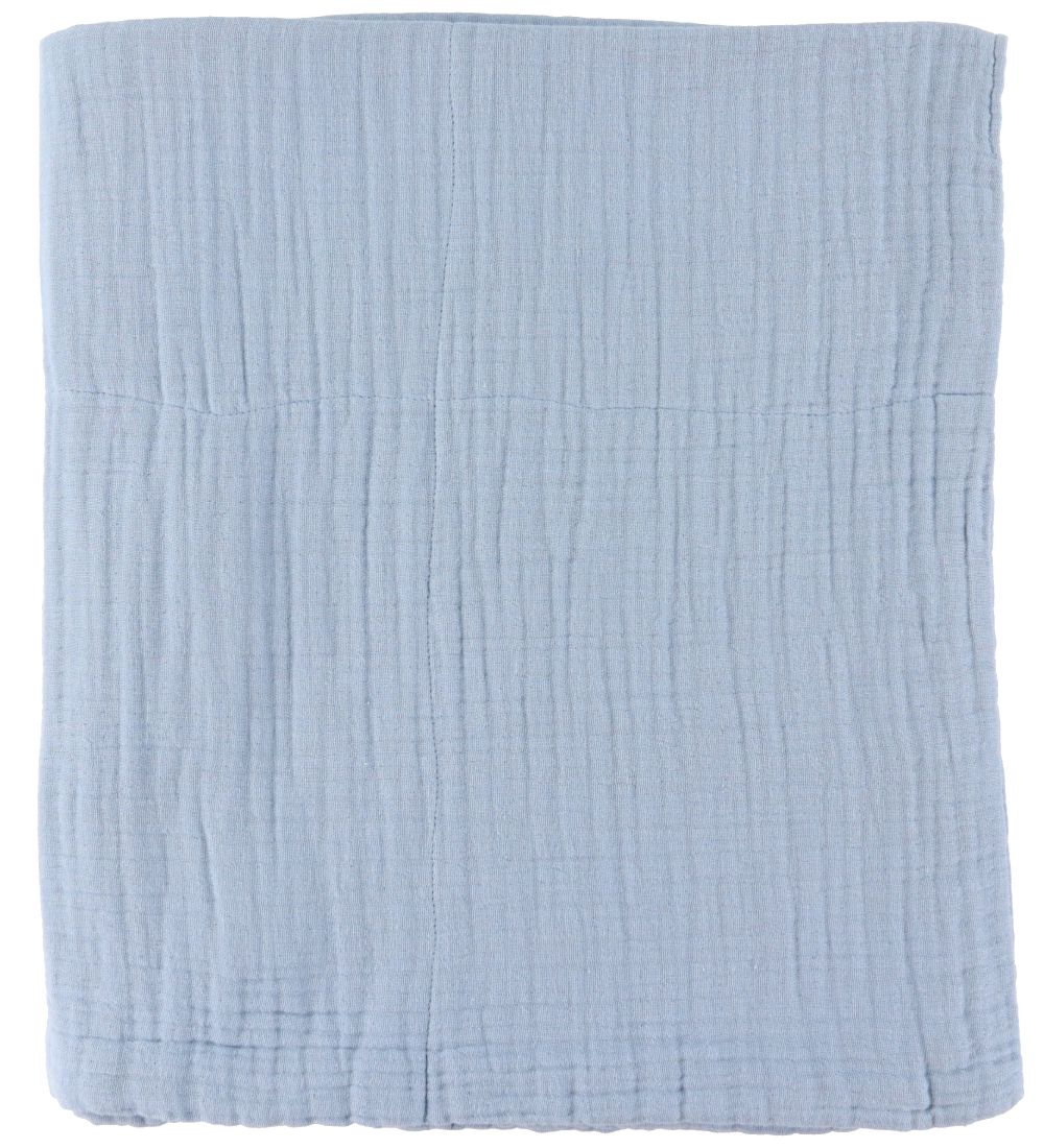 Sebra Babytæppe - 85x85 cm - Powder Blue
