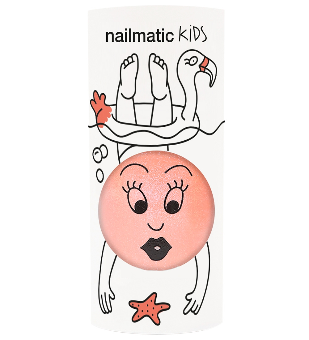 Nailmatic Neglelak - Flamingo Coral Neon
