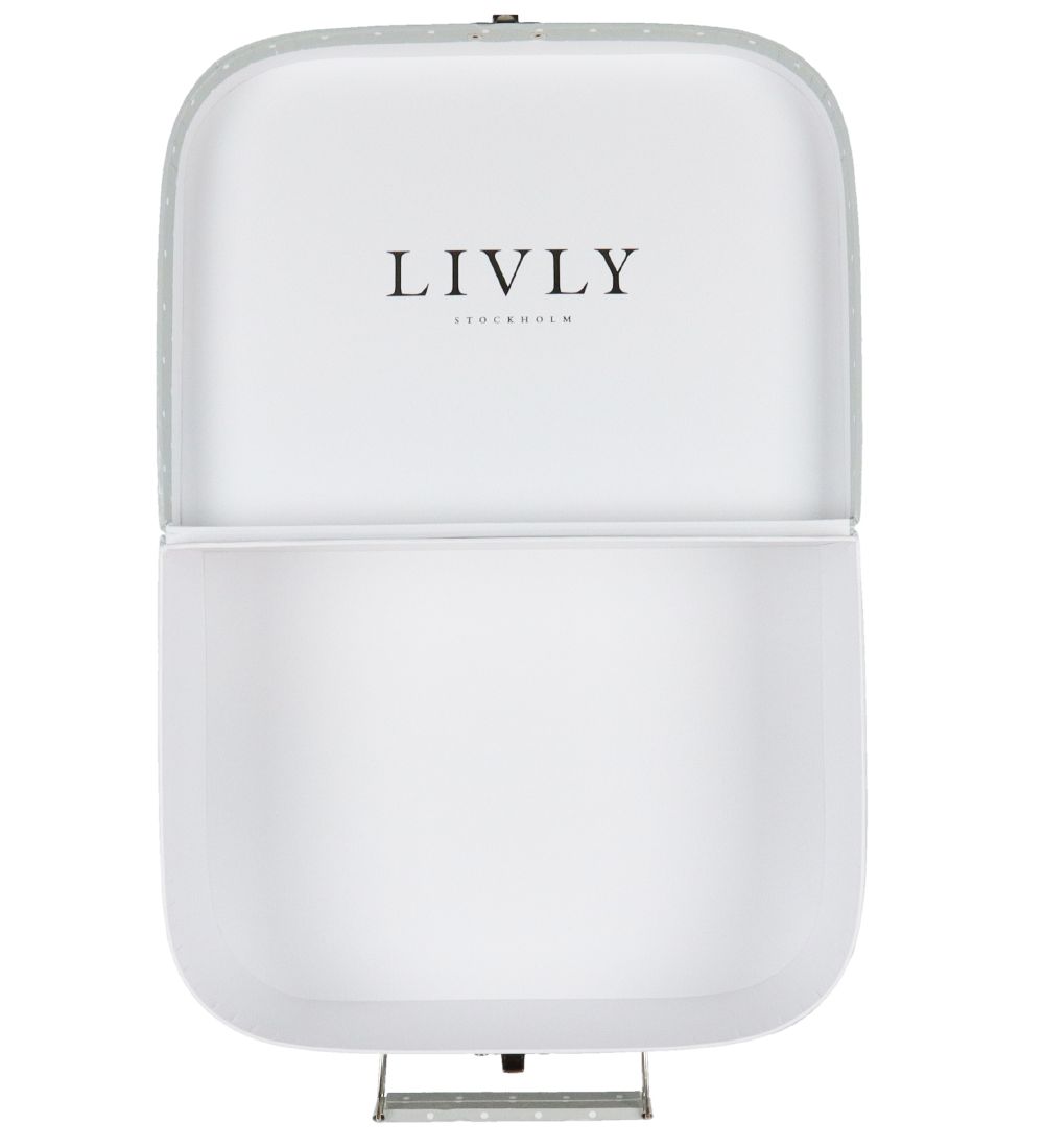 Livly Legekuffert - Mellem - Saturday - Grå/Hvid
