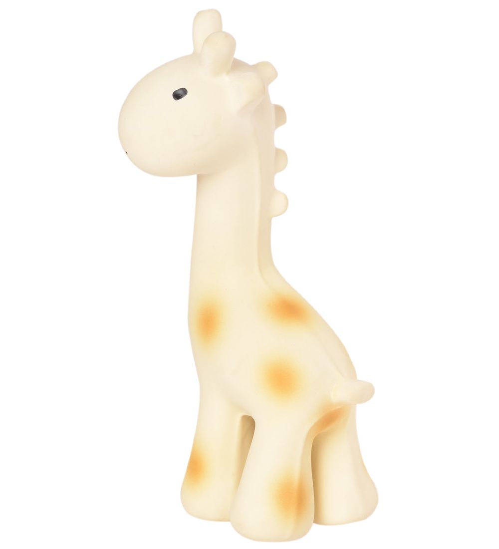 Tikiri Bidedyr - Naturgummi - Giraf - Gul